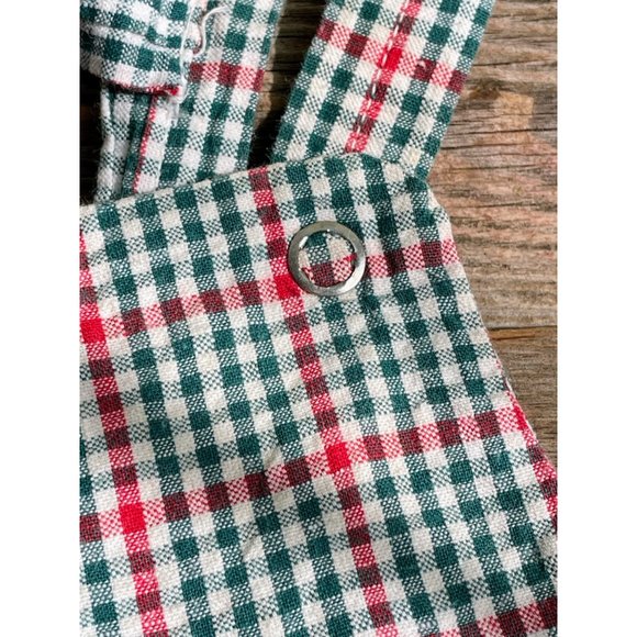 Vintage 1950s Toddler Gingham check Cotton Overalls Sears 2/3T? - Picture 10 of 13